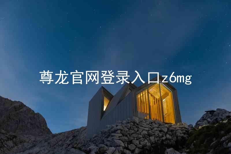 尊龙官网登录入口z6mg